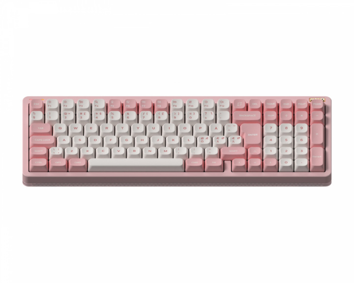  Halo96 V2 Trådløst Tastatur – Sakura Fizz [Lemon Switch]