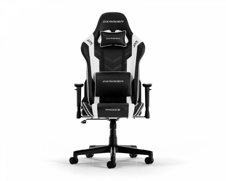 DXRacer PRINCE L Sort & Hvid PVC Læder