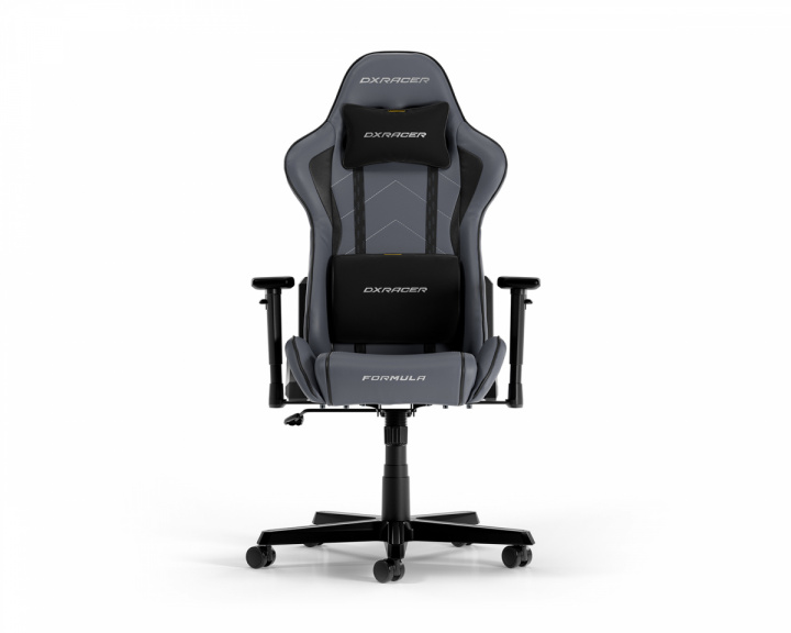 DXRacer FORMULA L Grå & Sort PVC Læder