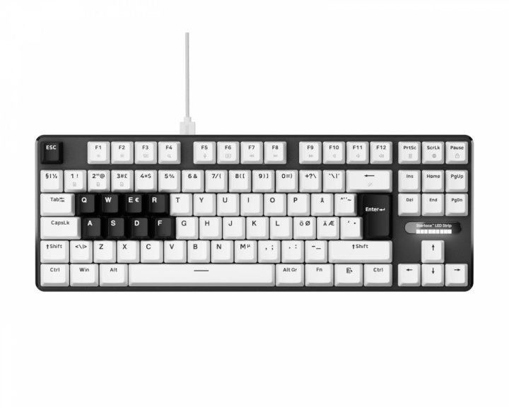  PCMK 3 HE TKL Magnetisk Tastatur ISO Nordisk - Sort