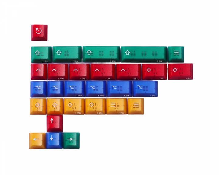  PBTfans Atomic Purple R2 - Accent sæt