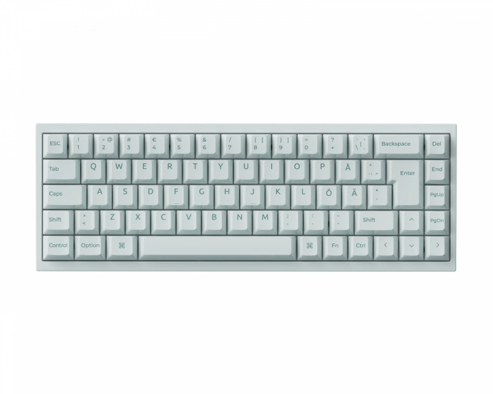 Keychron Q16 HE 8K Keramisk ISO Tastatur [Lime Magnetic Switch] - Light Green