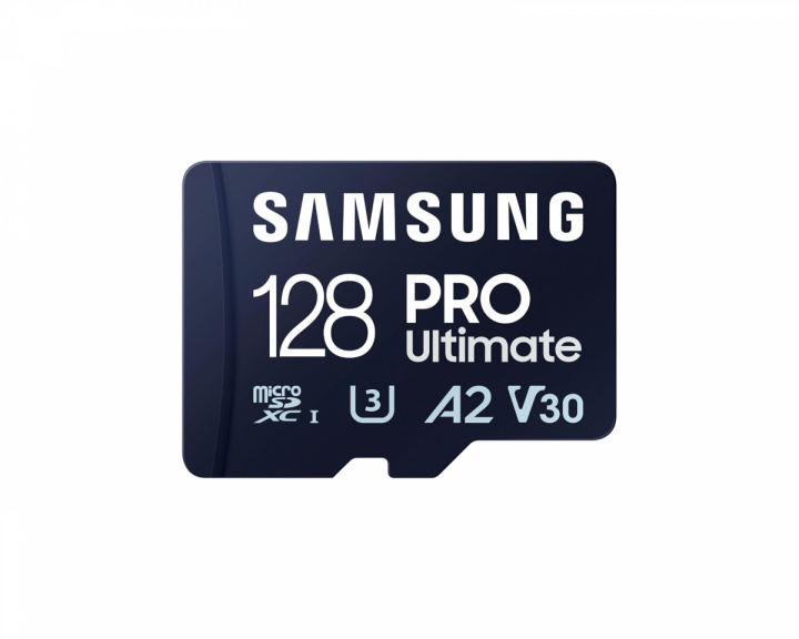  PRO Ultimate microSDXC 128GB og SD‑adapter – Hukommelsekort