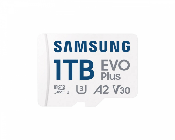  EVO Plus microSDXC UHS-I U3 1TB & SD adapter - Hukommelsekort