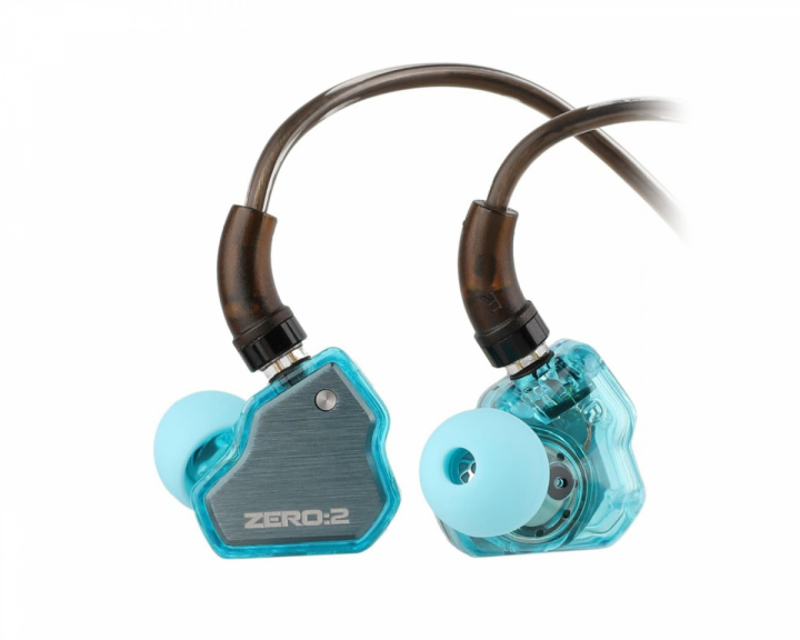  Zero 2 IEM Hovedtelefoner med Mikrofon - 3.5mm - Blå