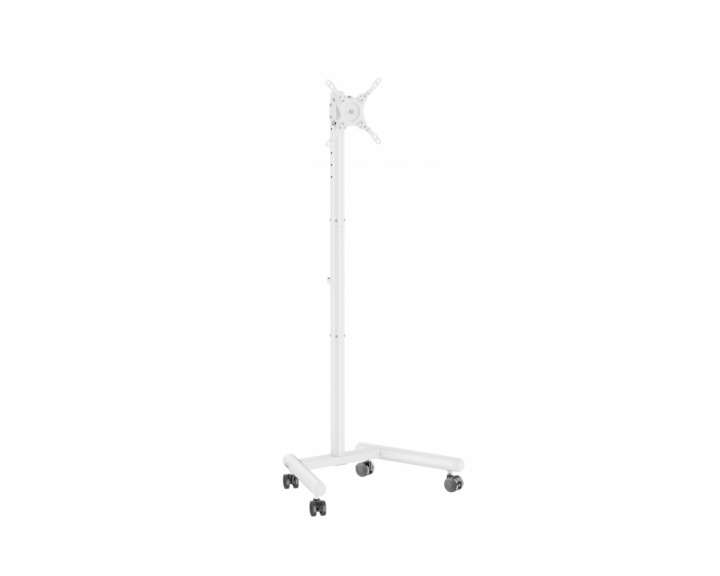  Kompakt TV Stand med Hjul 13”-50” - Hvid