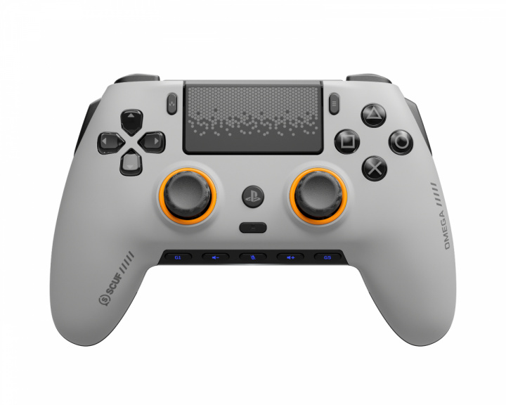 Scuf Omega Trådløs TMR Controller til PS5 & PC – Lysegrå