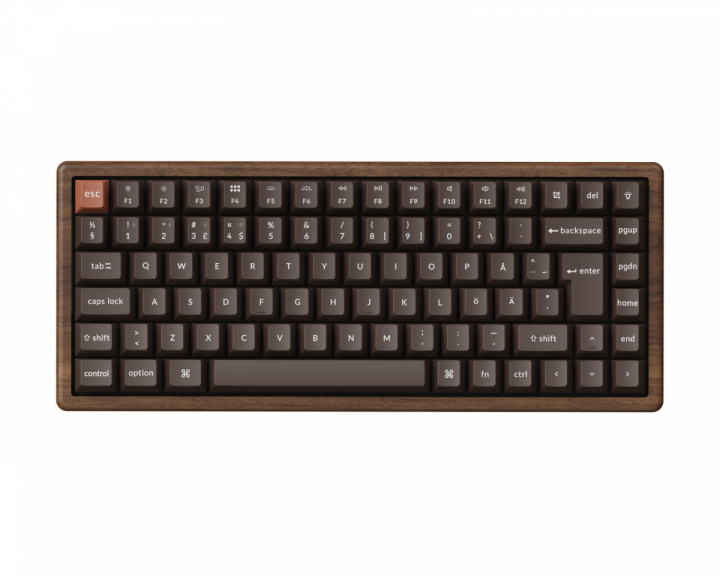  K2 HE SE Trådløst Tastatur - All-Wood [Magnetic Nebula]