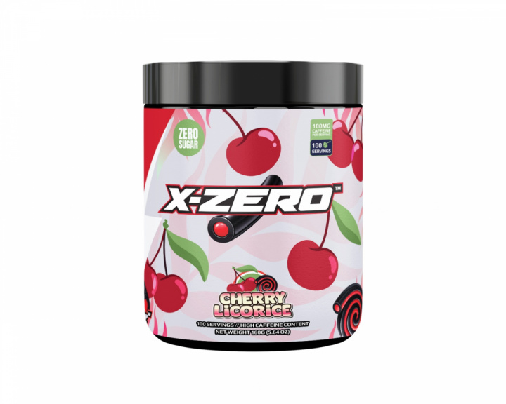  X-Zero Cherry Licorice - 100 Portioner