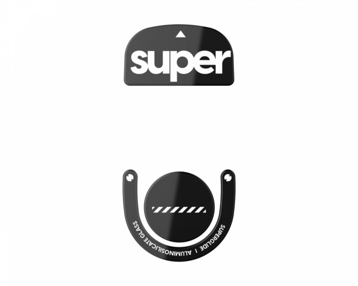 Superglide Type‑S Version 2 Glas Skates Logitech Superlight 2 / X2 Superstrike - Black