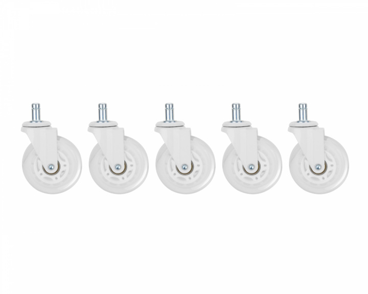  Hjul til Stol 3″ Universal - Hvid