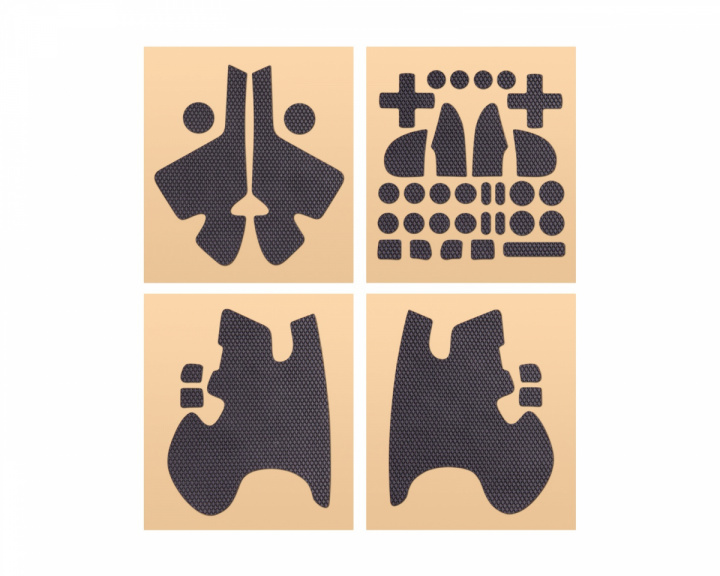  Controller Grip Tape til FLYDIGI Vader 3/4 pro - Classic Version - Black