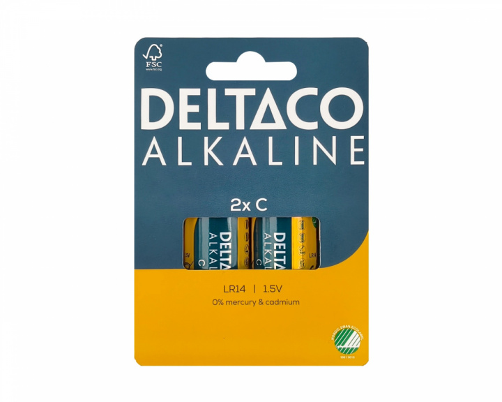 C/LR14 Alkaline batteri 2-pak