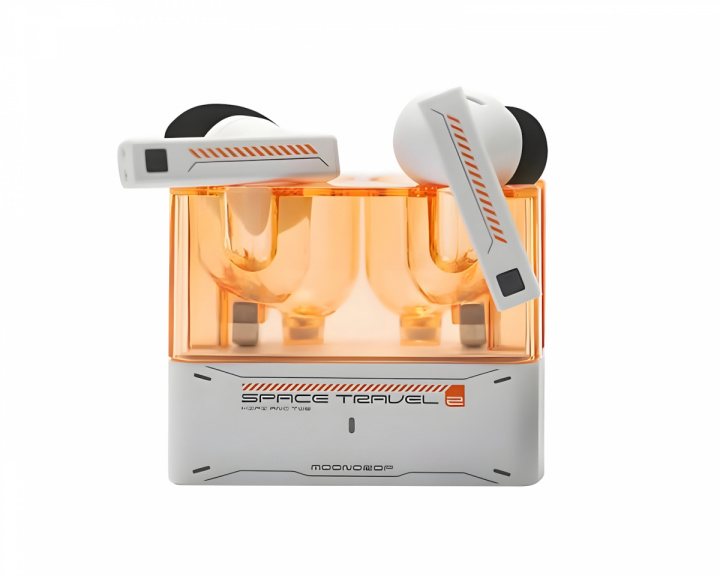  Space Travel 2 Trådløse In-Ear Høretelefoner - Hvid