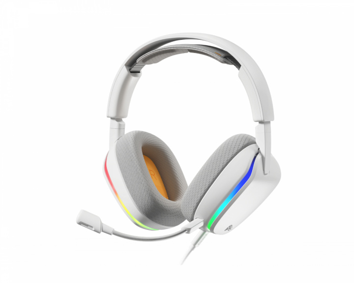  GHS Eternal RGB USB Gaming Headset - Hvid