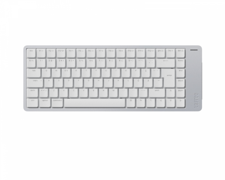 Lofree Flow 2 84 Lavprofil Mekanisk Tastatur [Kailh Surfer Linear] – Hvid