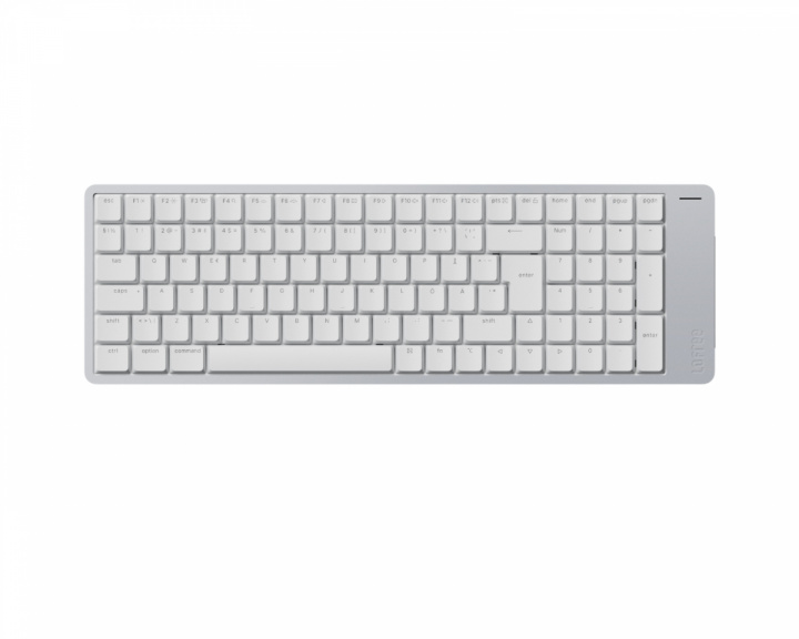  Flow 2 100 Lavprofil Mekanisk Tastatur [Kailh Surfer Linear] – Hvid