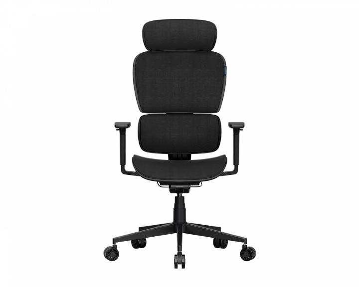  SpineX Pro Ergonomisk Kontorstol i Stof - Sort