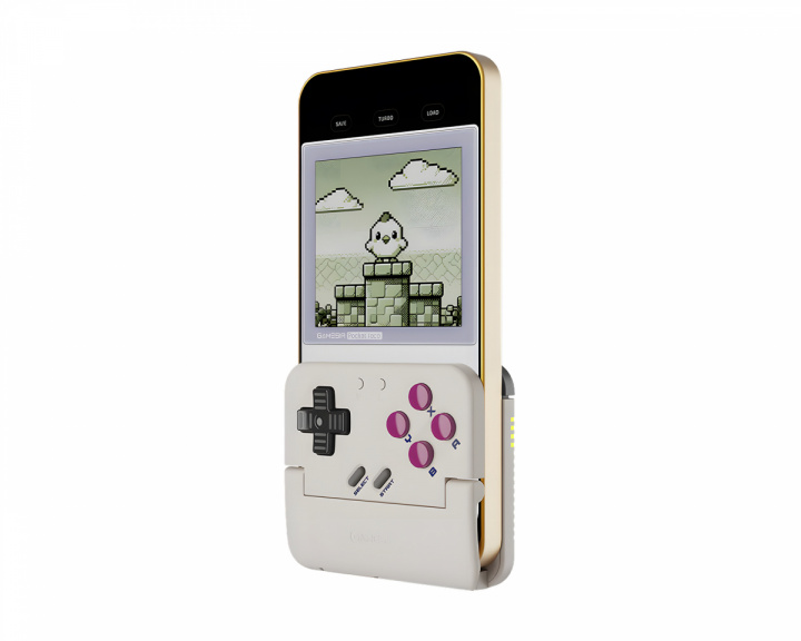  Pocket Taco Vertikal Mobilcontroller - Retro Hvid