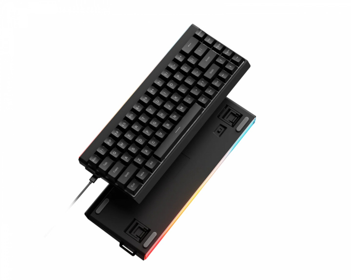  DK68 Magnetic HE Tastatur ANSI [Gateron Wuji] - Sort