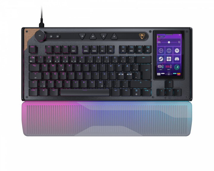  Command KB7 TKL Kablet Gamingtastatur - Sort