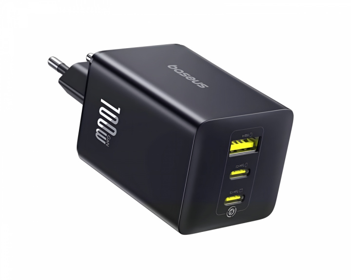  EnerFill FE22 Hurtiglader 2C+U 100W - Sort