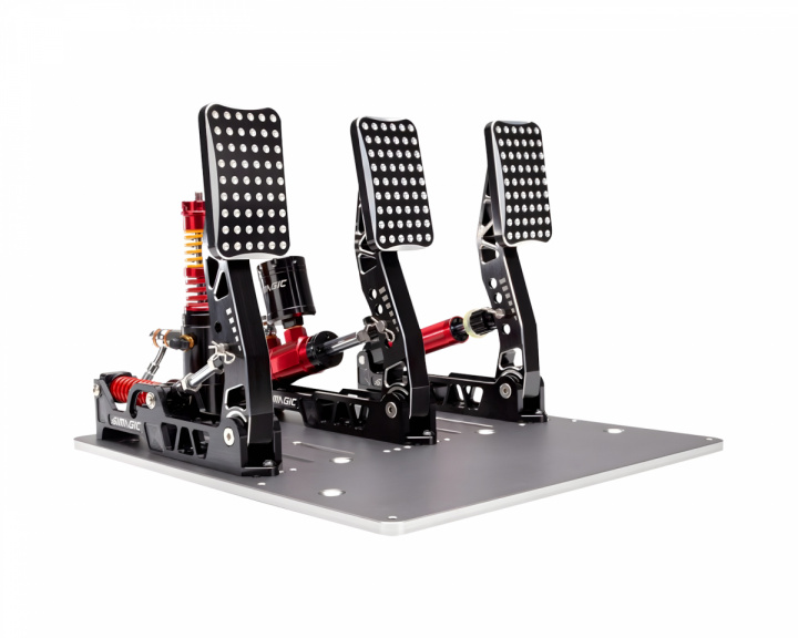  P2000 Hydrauliske Sim Racing-pedaler 100kg - 3-pedalsæt