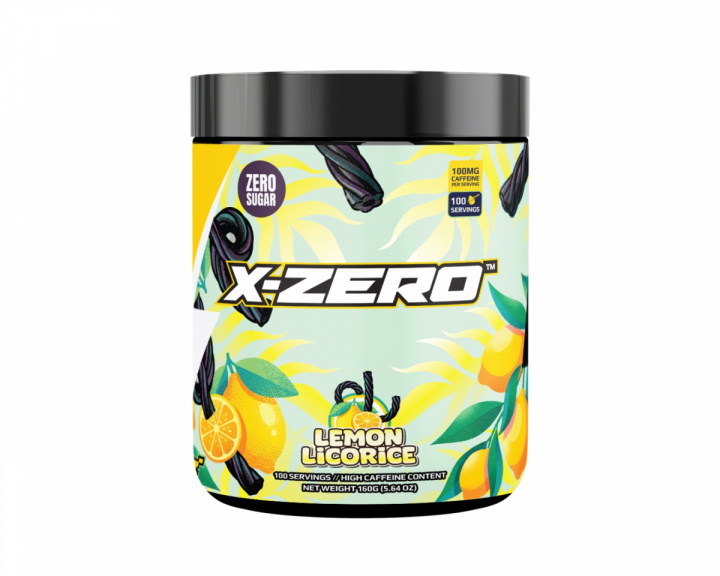  X-Zero Lemon Liquoric - 100 Portioner