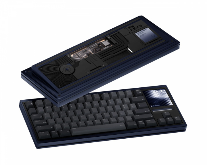  Mass80 Barebone ISO/ANSI WK - Anodized Deep Purple