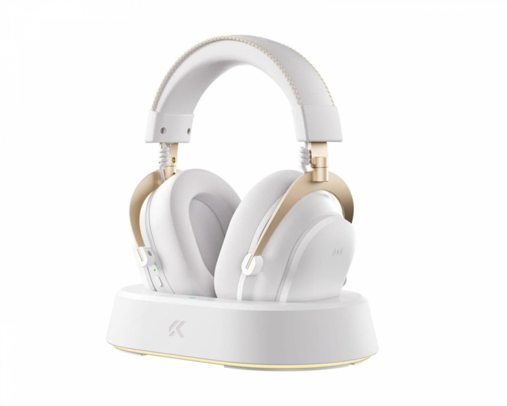  V9 Turbo Wireless Headset - White Gold