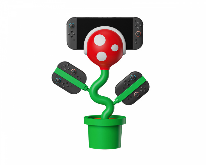  Piranha Screen Cast & Charging Station til Nintendo Switch 2 - Hybrid Version