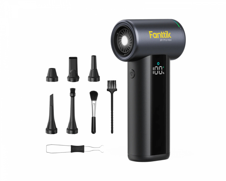  B11 Pro Max Elektrisk Støvblæser - Sort