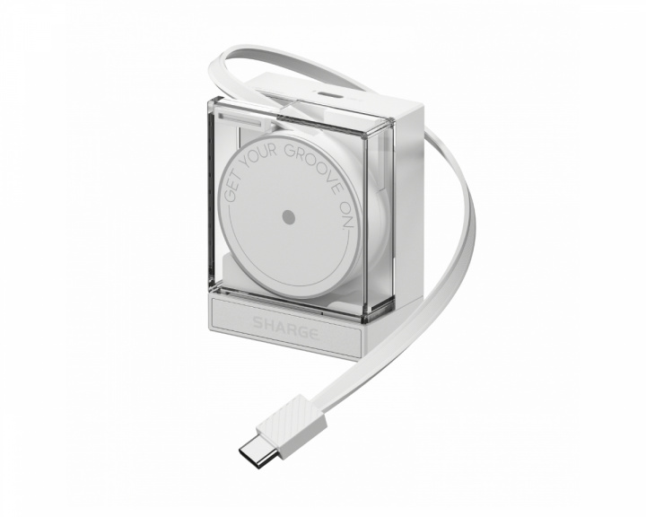  Udtrækkelig 65W Oplader - Hvid