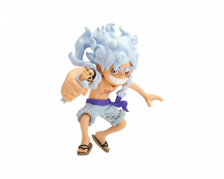  One Piece Mega WCF PVC Statue Monkey D. Luffy vs Borsalino 13 cm