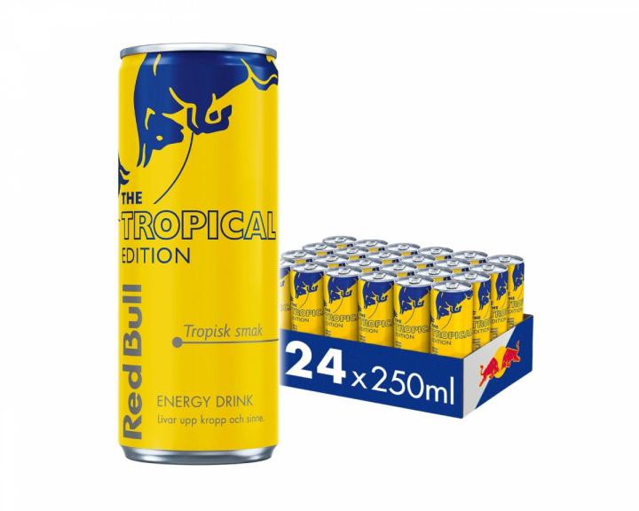  24x Energy Drink, 250 ml, Tropical Edition