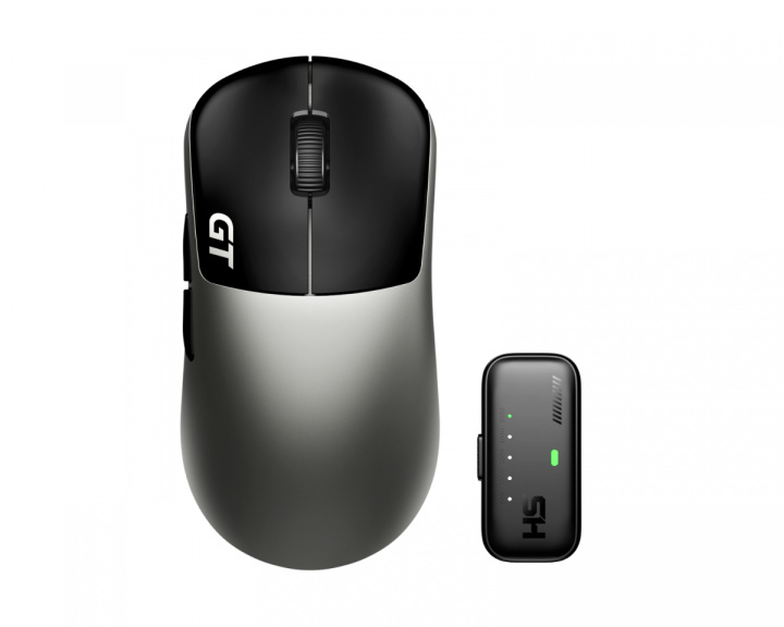  Leviathan V4 GT Dual 8K Trådløs Gamingmus - Gunmetal & Black