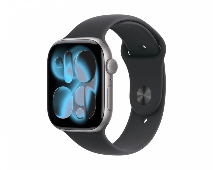  Watch Series 11 46mm Space Grey Aluminium Case Black Sport Band M/L