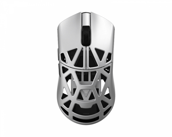 WLMouse Beast X Max V2 Trådløs Gamingmus - Sølv