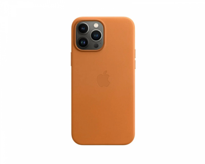  iPhone 13 Pro Max Lædercover - Golden Brown