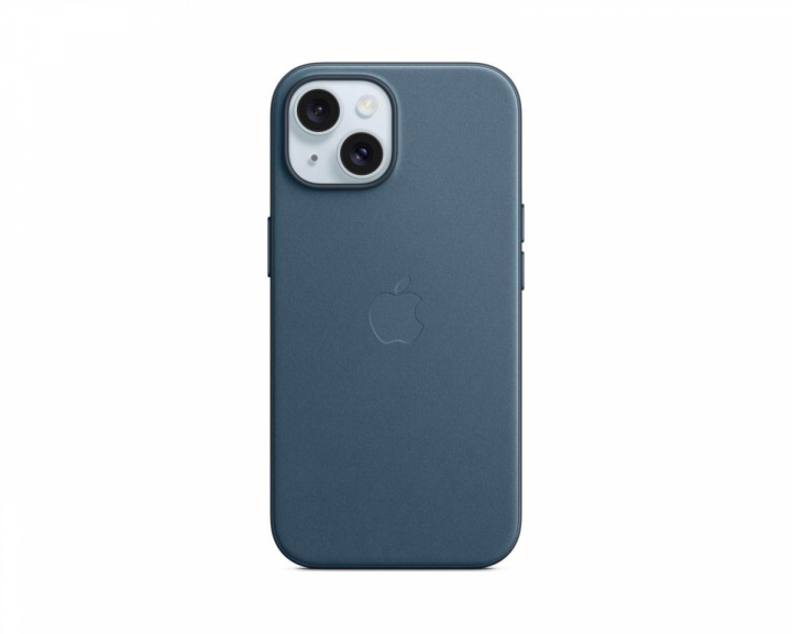  iPhone 15 FineWoven-cover med MagSafe - Pacific Blue