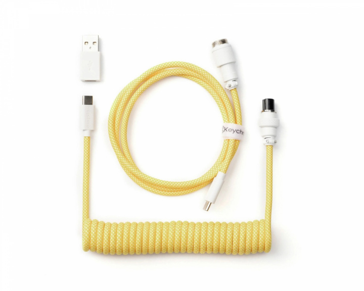  Coiled Aviator Kabel Straight 8K - Gul