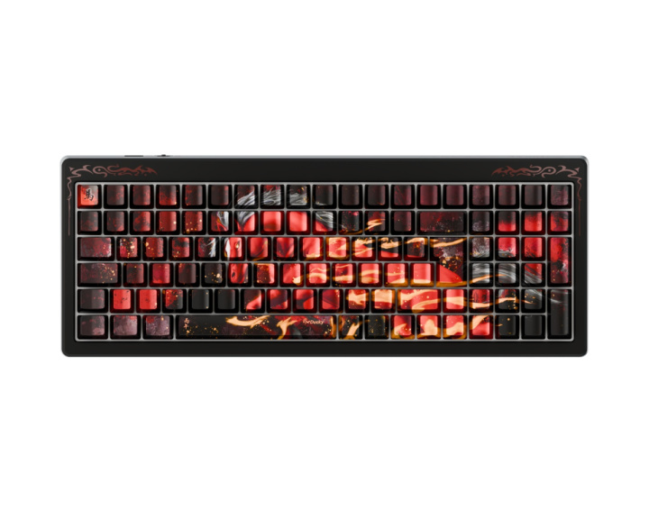  DuckyCushion 98 - Year of The Horse 2026 - Mekanisk Tastatur - Tri-mode ISO