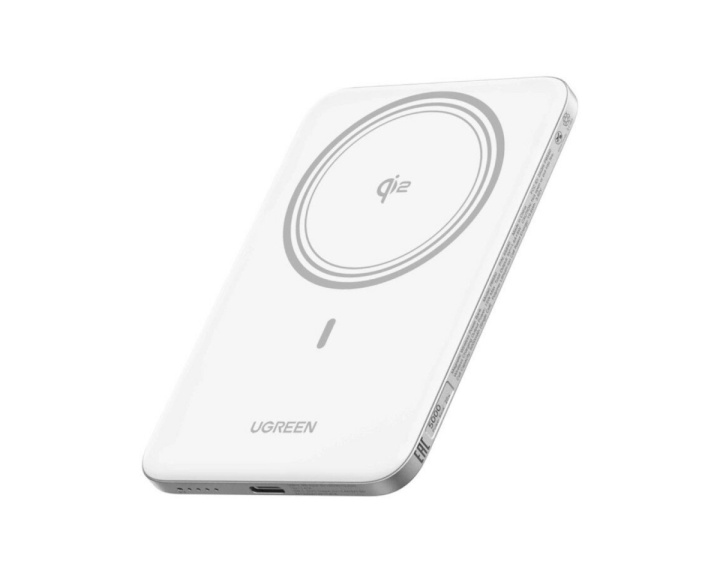  MagFlow Air Magnetisk Trådløs Powerbank 5000mAh 20W - Hvid