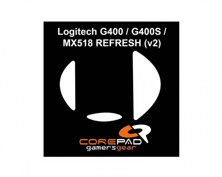Corepad Skatez til Logitech G400 / G400S / MX518(v2)