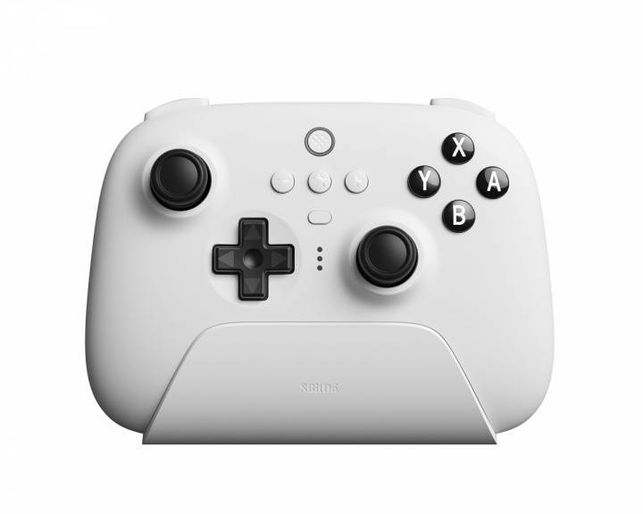 8Bitdo Ultimate Bluetooth Controller with Charging Dock - Trådløs Controller - Hvid (DEMO)