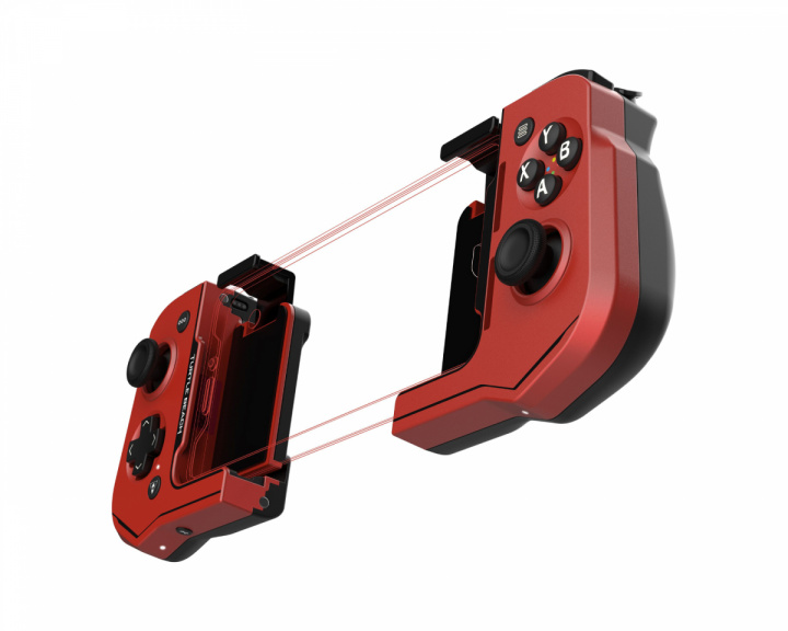 Turtle Beach Atom Kontrol til Android - Rød/Sort (DEMO)