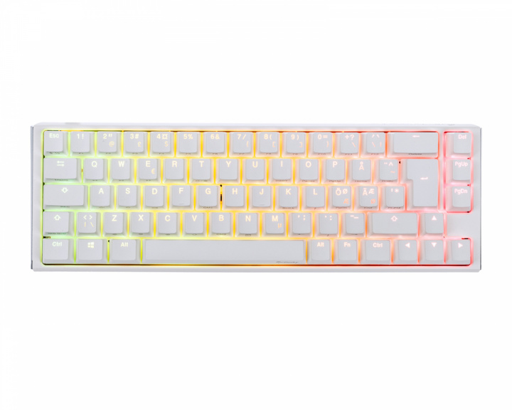 Ducky ONE 3 SF Pure White RGB Hotswap Tastatur [MX Brown] (DEMO)