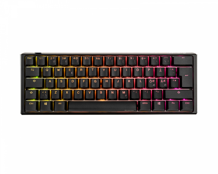 Ducky ONE 3 Mini Classic Black RGB Hotswap Tastatur [MX Silent Red] (DEMO)