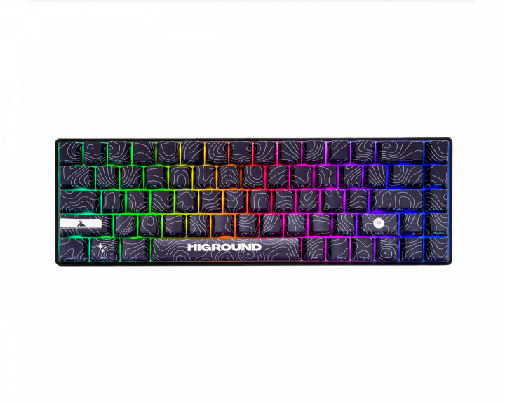 Higround BLACKICE Base 65 Hotswap Gaming Tastatur - ANSI [White Flame] (DEMO)