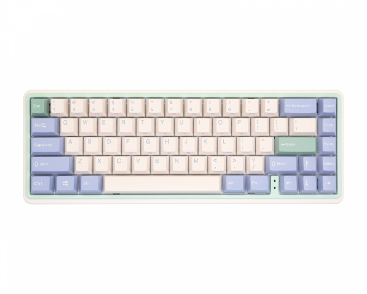 Varmilo VXT68 Minilo 65% Eucalyptus Trådløst Tastatur [Gateron Pro Red 2.0] (DEMO)